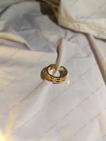 Luxury Clover Crystal Stainless Steel Adjustable Ring - Golden Color Guaranteed Water Resistant Ring for Women | NAZMIHA - Image 11